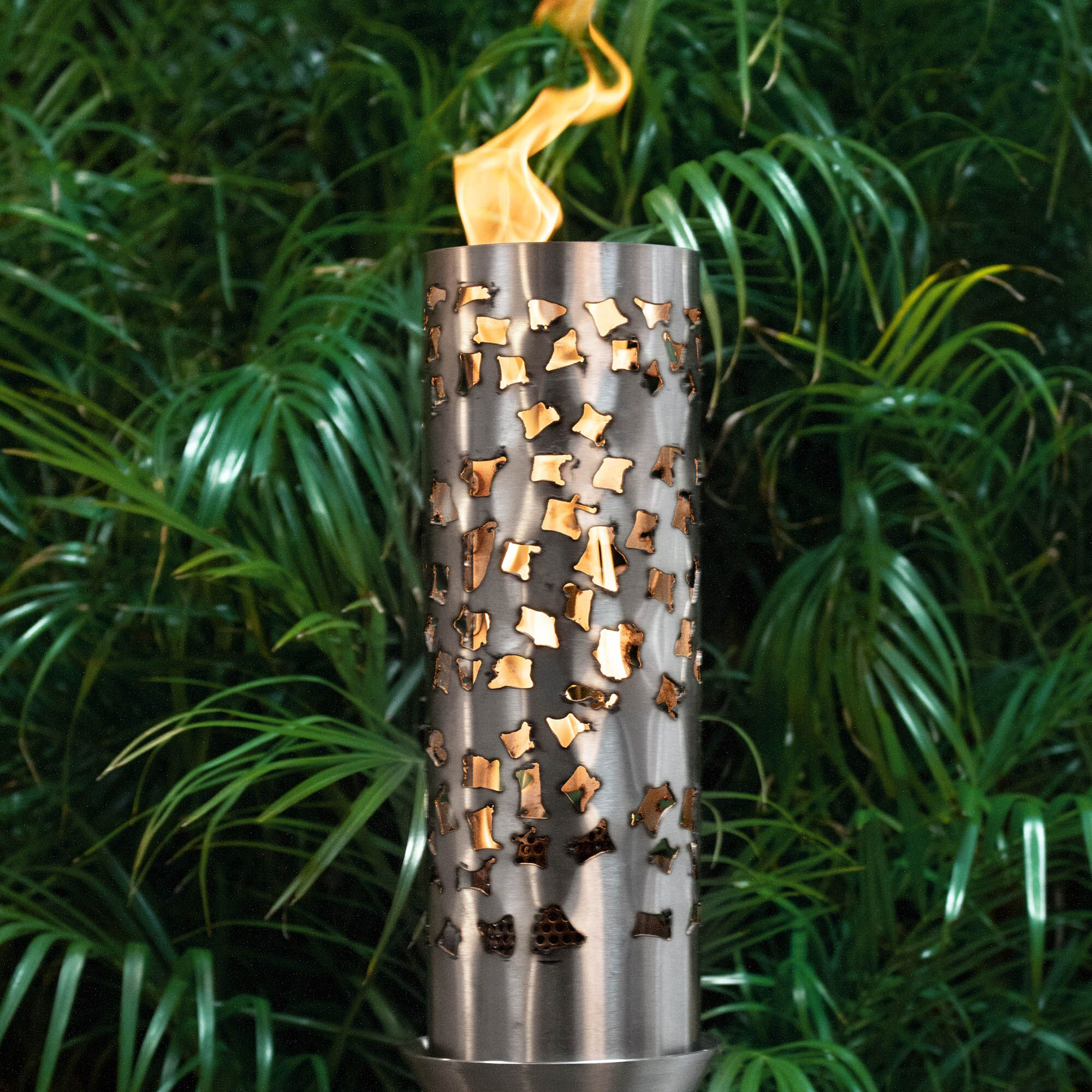 The Outdoor Plus Shotgun Fire Torch / Stainless Steel.