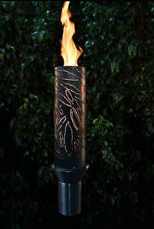 The Outdoor Plus Stainless Steel Tropical Fire Torch.