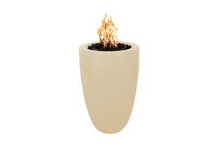 The Outdoor Plus Castillo Concrete Fire Pillar.