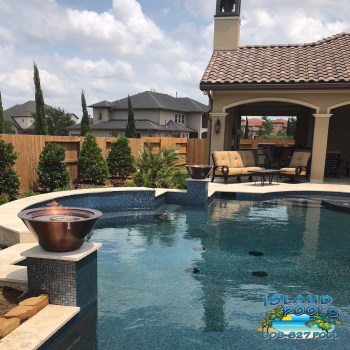 The Outdoor Plus Cazo Hammered Copper Fire Bowl.