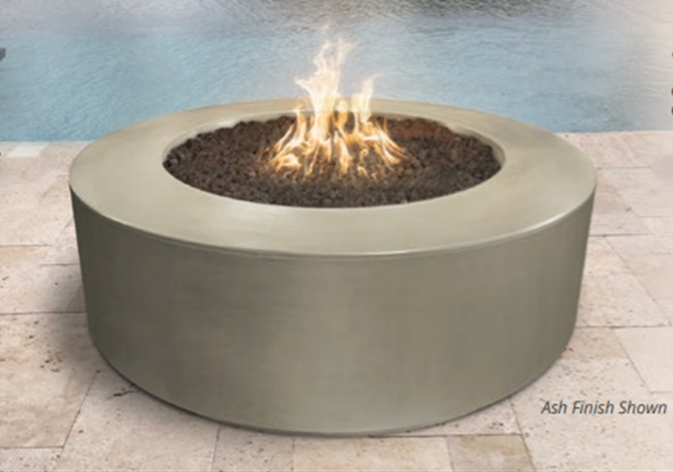 The Outdoor Plus Florence Concrete Fire Pit 54".