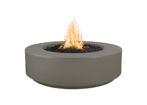 The Outdoor Plus Florence Concrete 42" Fire Pit 12" Tall.