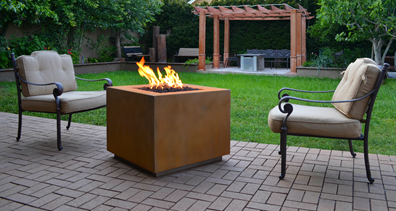 The Outdoor Plus Forma Fire Pit.