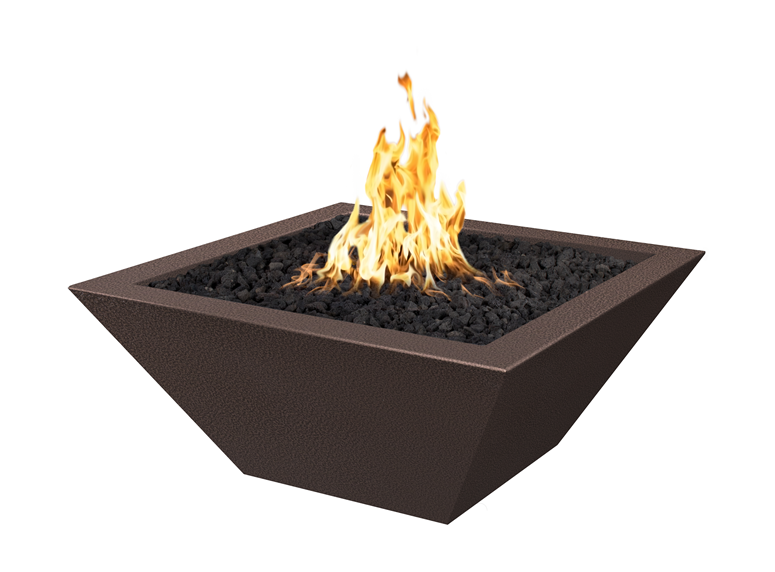 The Outdoor Plus Maya Powder Coated Fire Pit.