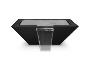 The Outdoor Plus Maya Powdercoated Steel Water Bowl.