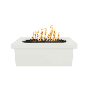 The Outdoor Plus Ramona Rectangular Concrete Fire Table.