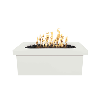 The Outdoor Plus Ramona Rectangular Concrete Fire Table.