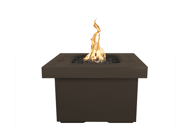 The Outdoor Plus Ramona Square Concrete Fire Table.