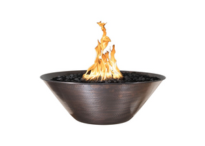 The Outdoor Plus Remi Copper Fire Bowl.