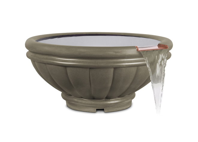 The Outdoor Plus Roma Concrete Water Bowl.