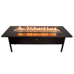 The Outdoor Plus Seashore Metal Fire Table.