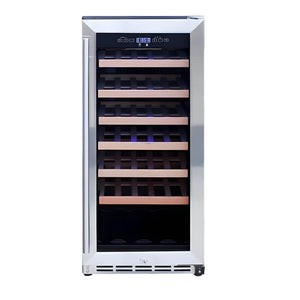 TrueFlame 15 Inch Outdoor Single Zone Wine Cooler.