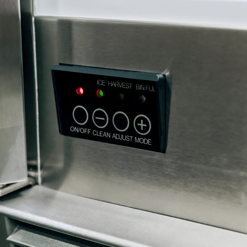 TrueFlame 15-Inch 50 Lbs Capacity Outdoor Rated Ice Maker.