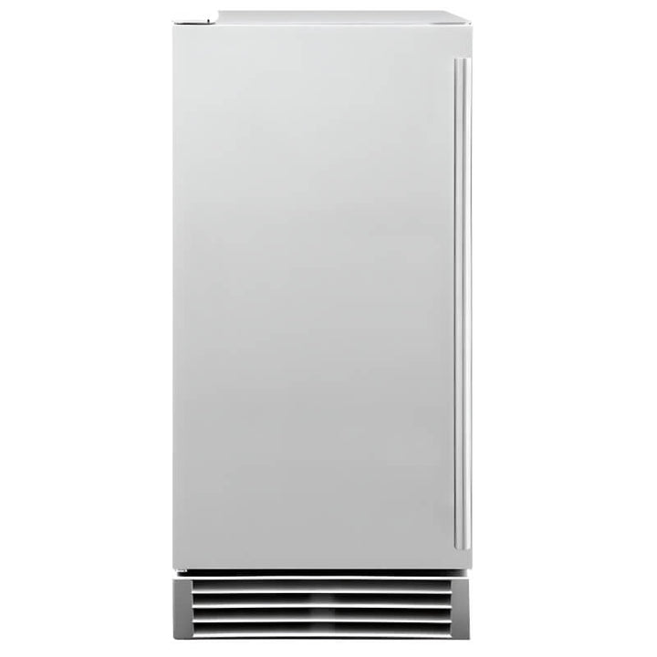 TrueFlame 15-Inch 50 Lbs Capacity Outdoor Rated Ice Maker.