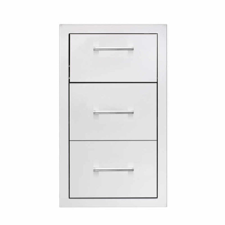 TrueFlame 17-Inch 2 Drawer & Paper Towel Holder Combo - TF-TDC-17.