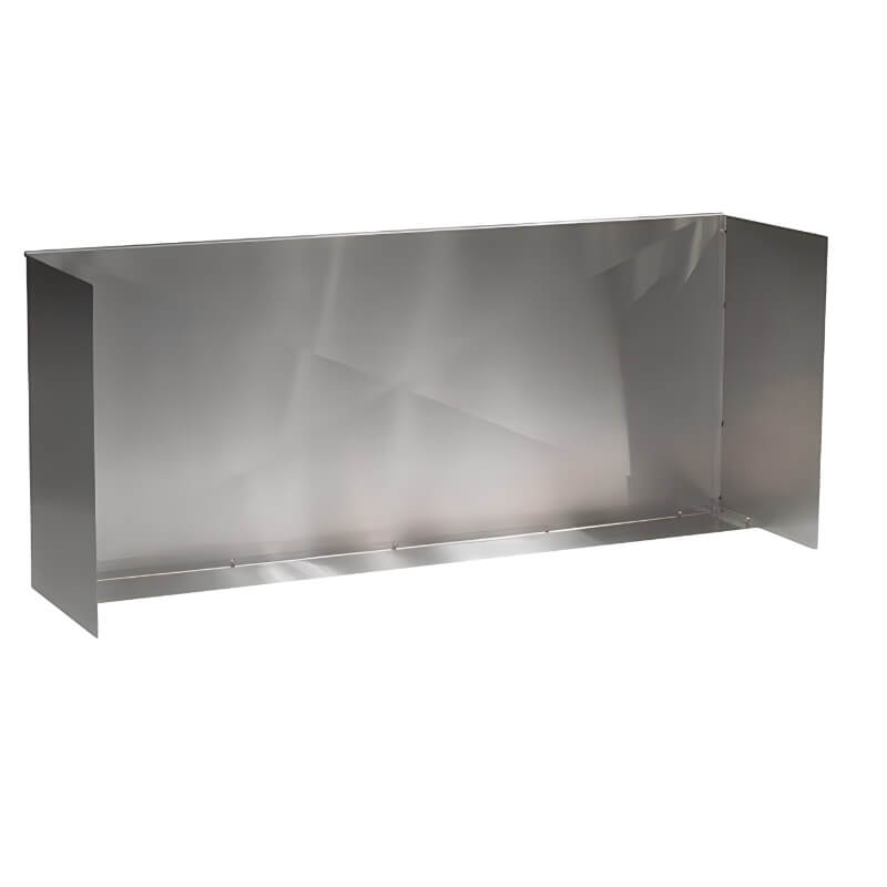 TrueFlame 48-Inch Stainless Steel Wind Guard - TFWG-48.