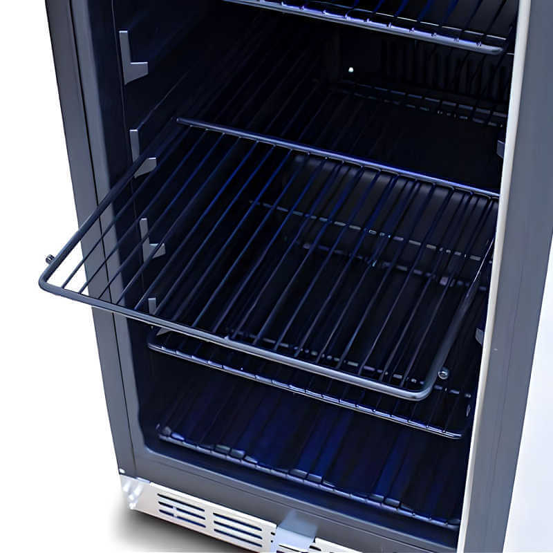 TrueFlame 15 Inch 3.2 Cu. Ft. Outdoor Refrigerator.