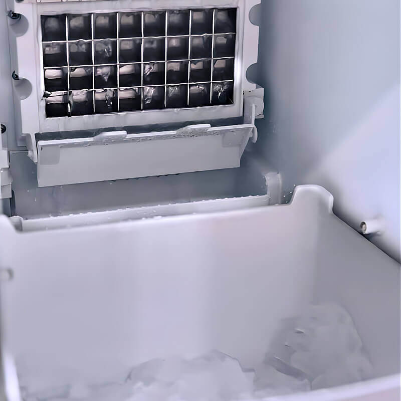 TrueFlame 15-Inch 50 Lbs Capacity Outdoor Rated Ice Maker.