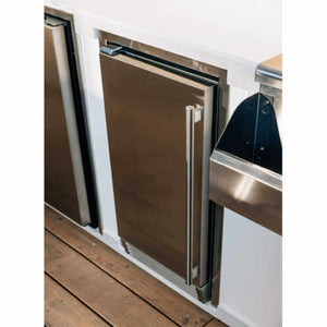 TrueFlame 15-Inch 50 Lbs Capacity Outdoor Rated Ice Maker.