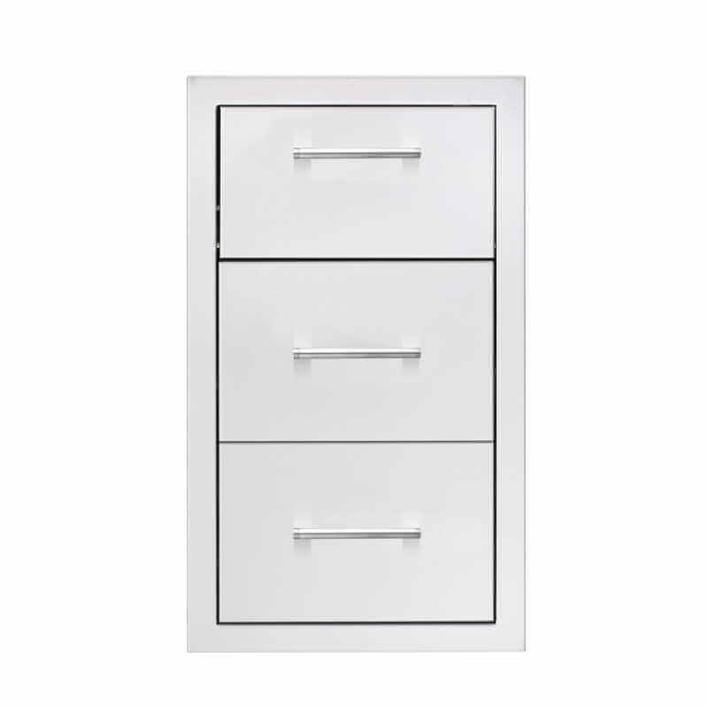 TrueFlame 17-Inch Masonry 2 Drawer & Paper Towel Holder Combo - TF-TDC-17M.