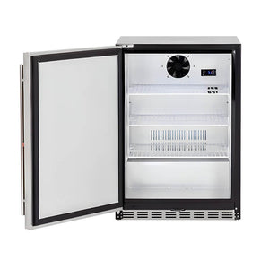 TrueFlame 24 Inch 5.3 Cu. Ft. Deluxe Outdoor Refrigerator.
