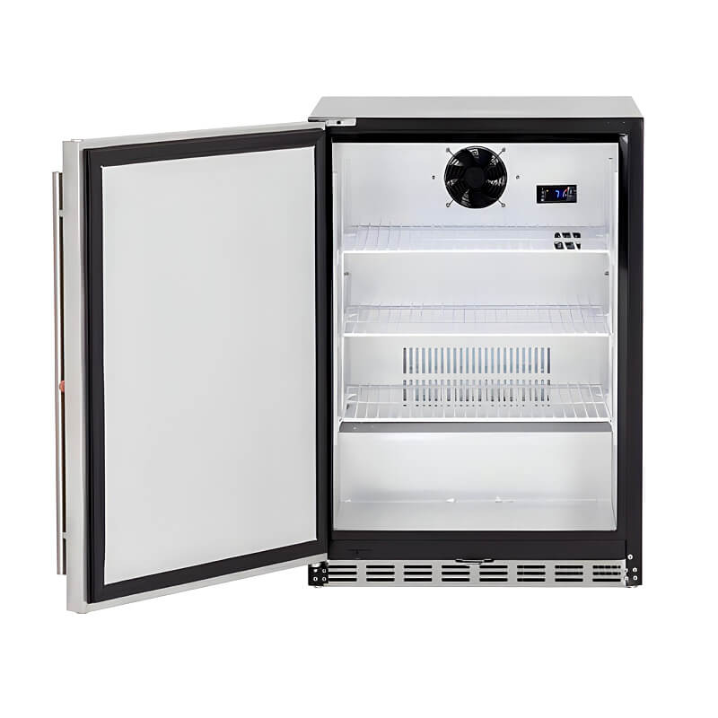 TrueFlame 24 Inch 5.3 Cu. Ft. Deluxe Outdoor Refrigerator.