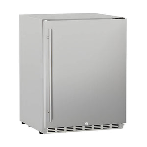TrueFlame 24 Inch 5.3 Cu. Ft. Deluxe Outdoor Refrigerator.
