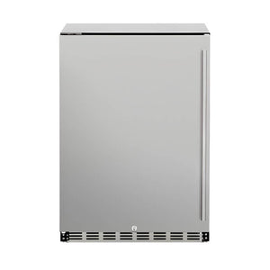 TrueFlame 24 Inch 5.3 Cu. Ft. Deluxe Outdoor Refrigerator.
