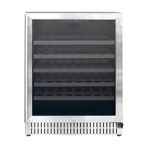 TrueFlame 24 Inch 5.3 Cu. Ft. Outdoor Single Zone Wine Cooler.