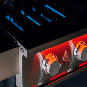 TrueFlame 25 Inch 3 Burner Freestanding Gas Grill.