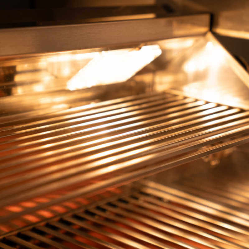 TrueFlame 25 Inch 3 Burner Freestanding Gas Grill.