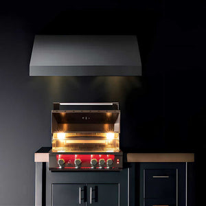 TrueFlame 32 Inch 4 Burner Built-In Gas Grill.