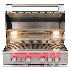 TrueFlame 32 Inch 4 Burner Built-In Gas Grill.