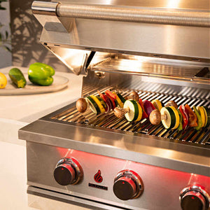 TrueFlame 32 Inch 4 Burner Built-In Gas Grill.