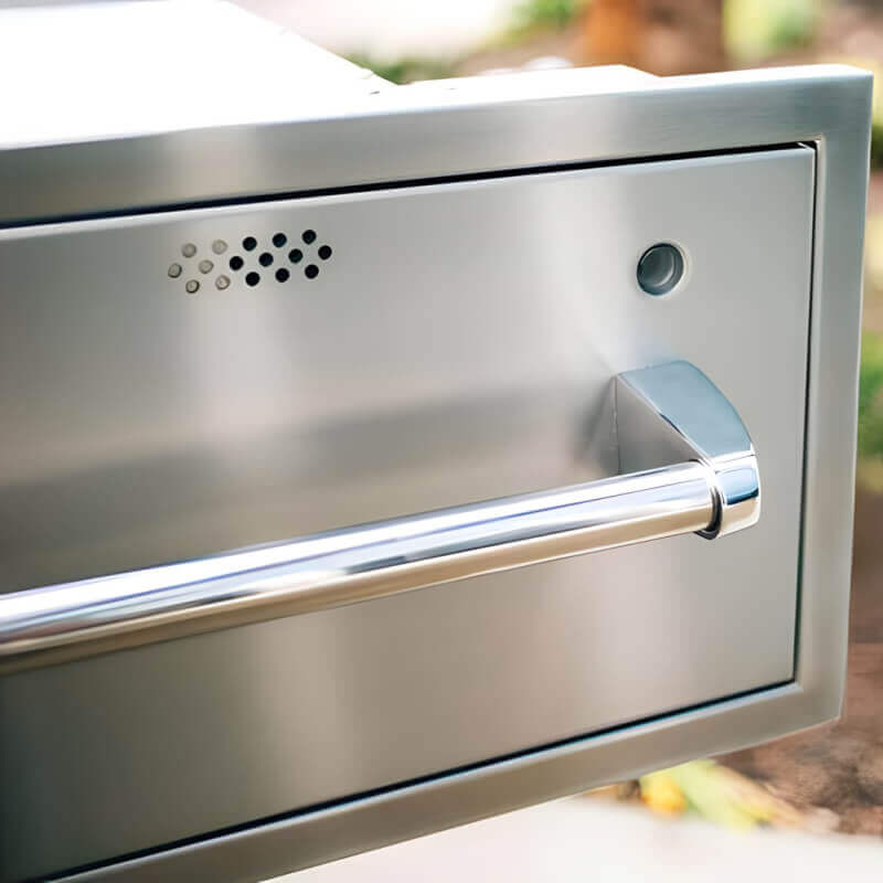 TrueFlame 36-Inch Built-In 120V Electric Outdoor Warming Drawer - TF-WD-36.