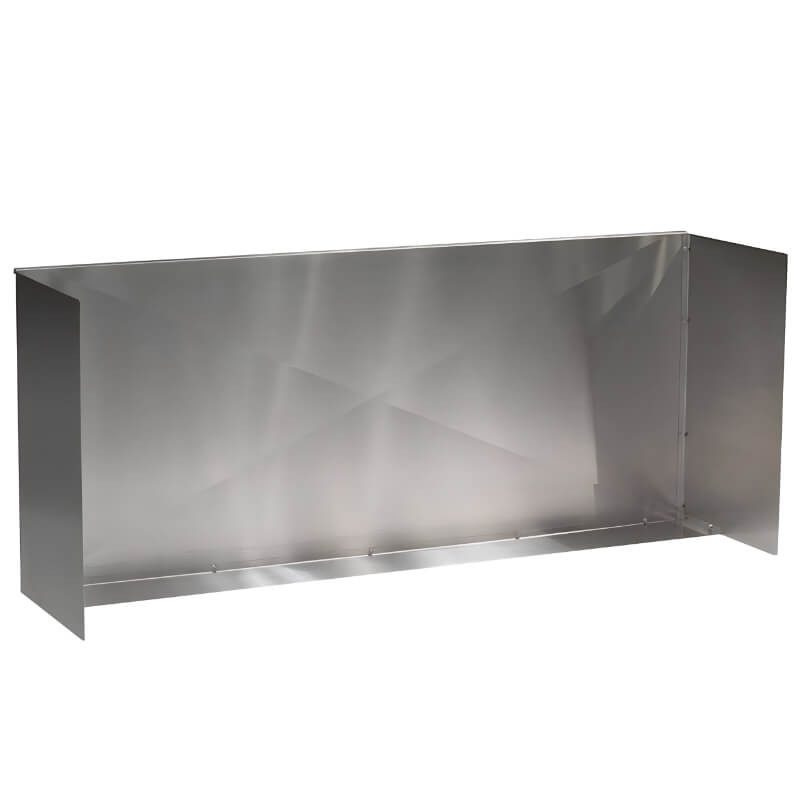 TrueFlame 36-Inch Stainless Steel Wind Guard for TrueFlame 32-Inch Grills - TFWG-36.