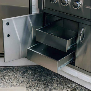 TrueFlame 36 Inch Two Drawer Dry Storage Combo - TF-DP-36DC.