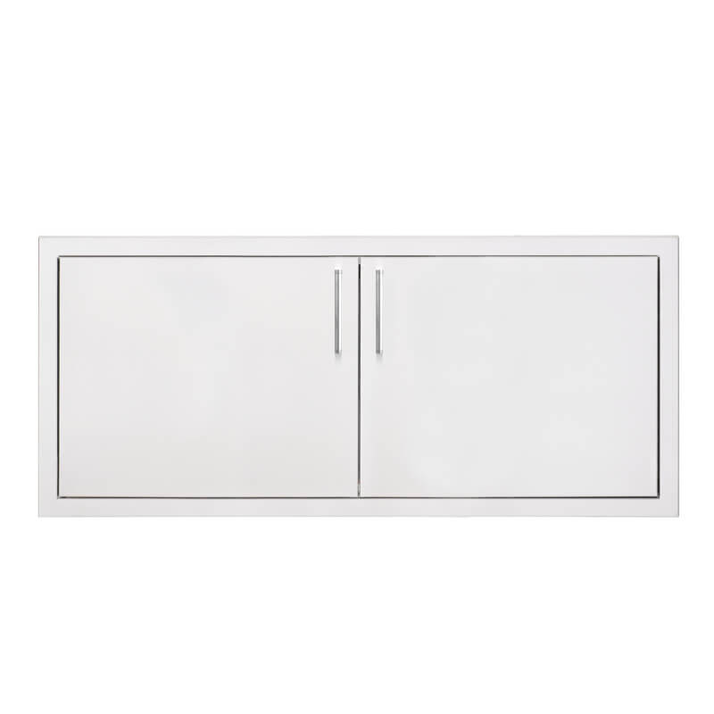 TrueFlame 40-Inch Stainless Steel Double Access Door - TF-DD-40-A.