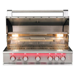 TrueFlame 40 Inch 5 Burner Built-In Gas Grill.