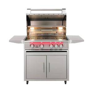 TrueFlame 40 Inch 5 Burner Freestanding Gas Grill.