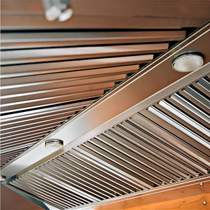 TrueFlame 48 Inch 2000 CFM Outdoor Rated Vent Hood - TF-VH-48.