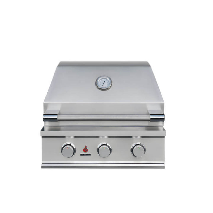 TrueFlame E Series 25 Inch 3 Burner Built-In Gas Grill.