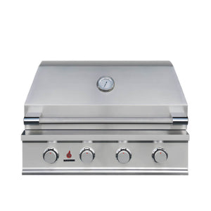 TrueFlame E Series 32 Inch 4 Burner Built-In Gas Grill.