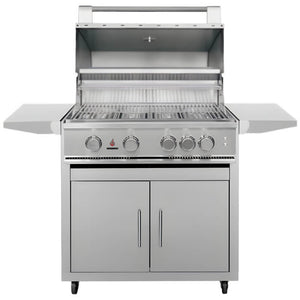 TrueFlame E Series 32 Inch 4 Burner Freestanding Gas Grill.
