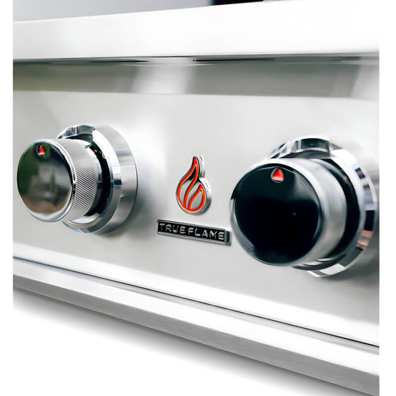 TrueFlame E Series 25 Inch 3 Burner Freestanding Gas Grill.
