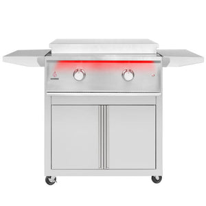 Trueflame 30 Inch Freestanding Gas Griddle.