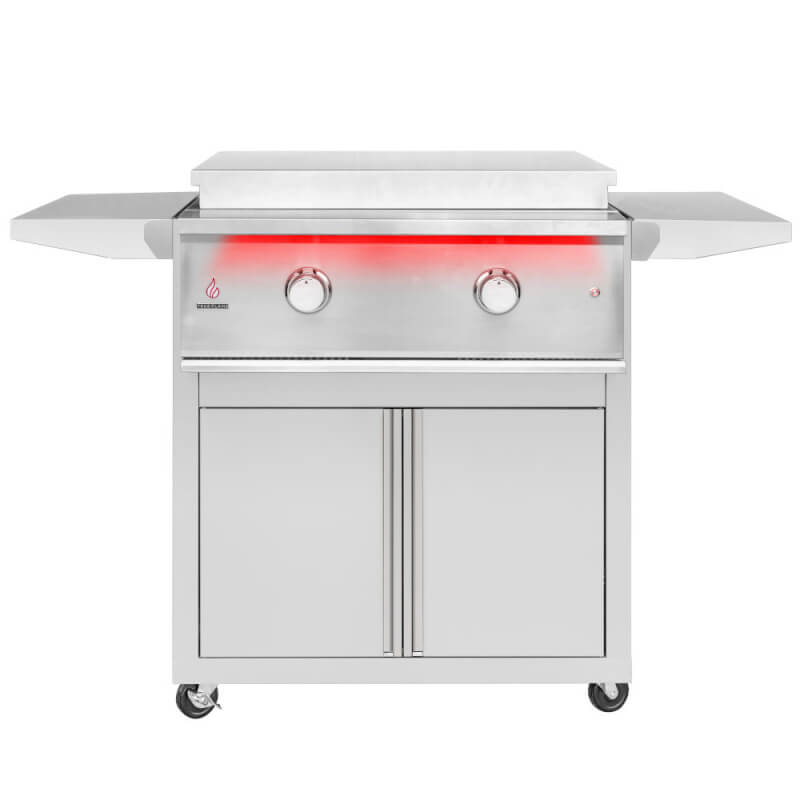 Trueflame 30 Inch Freestanding Gas Griddle.