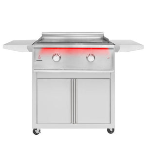 Trueflame 30 Inch Freestanding Gas Griddle.