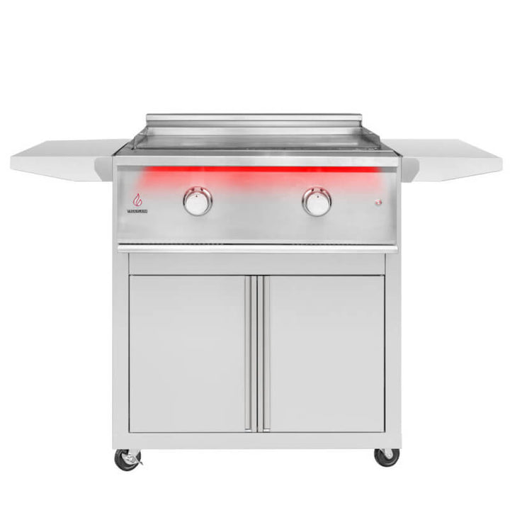 Trueflame 30 Inch Freestanding Gas Griddle.