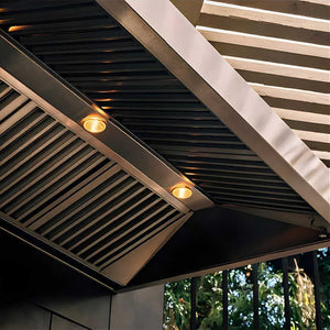 TrueFlame 42 Inch 2000 CFM Outdoor Rated Vent Hood - TF-VH-42.
